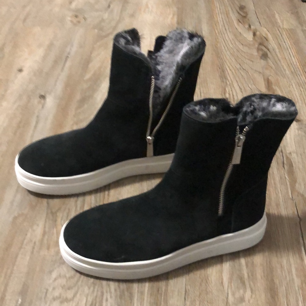 Jslides Tristan Faux Fur Platform Sneaker Bootie - image 2